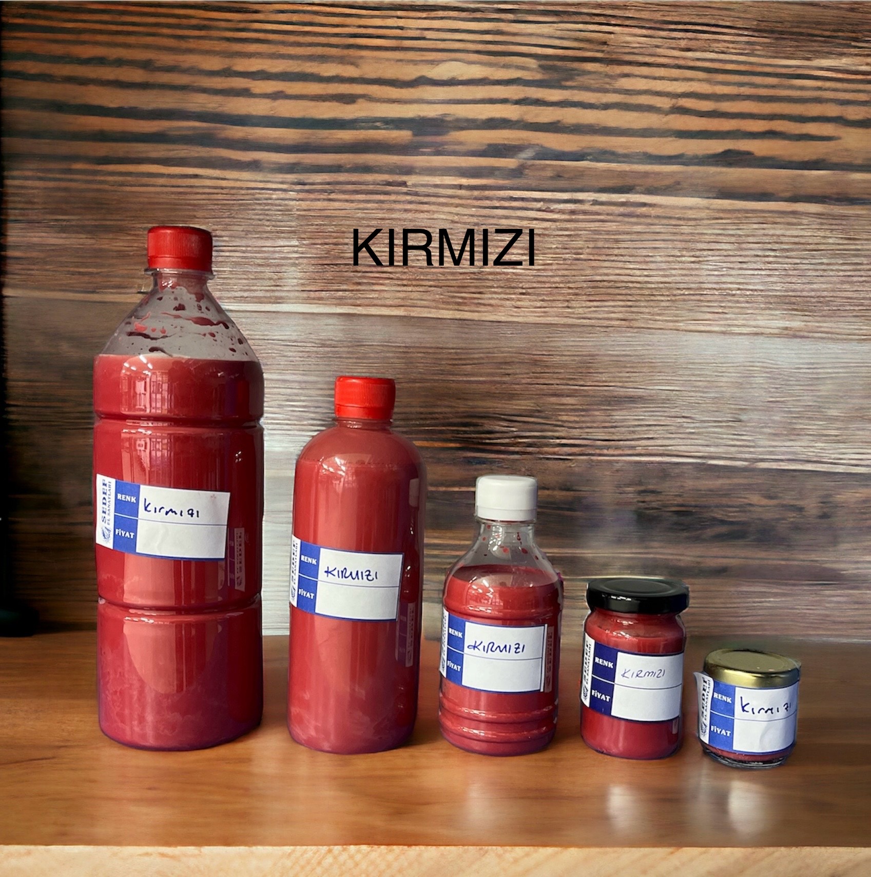 Sır Altı Çini&Seramik Boyası (Samur Boya)Kırmızı 