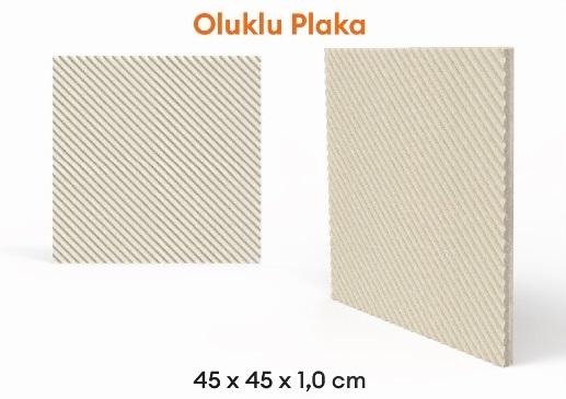 45*45 Yerli Oluklu Raf