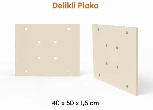 40*50 Delikli Yerli Raf