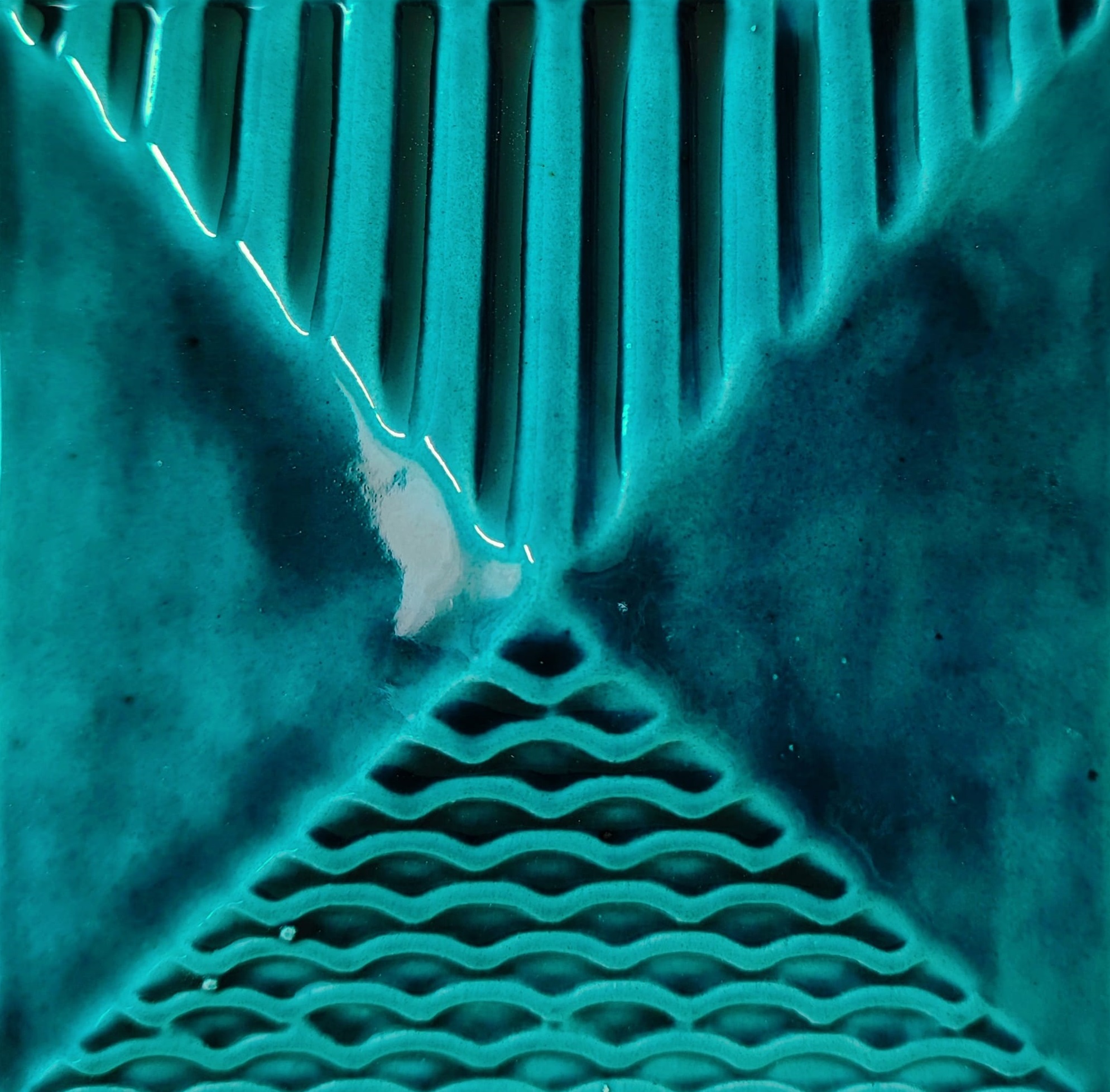 Artistik Çini Sır - Turquoise  Blue Green