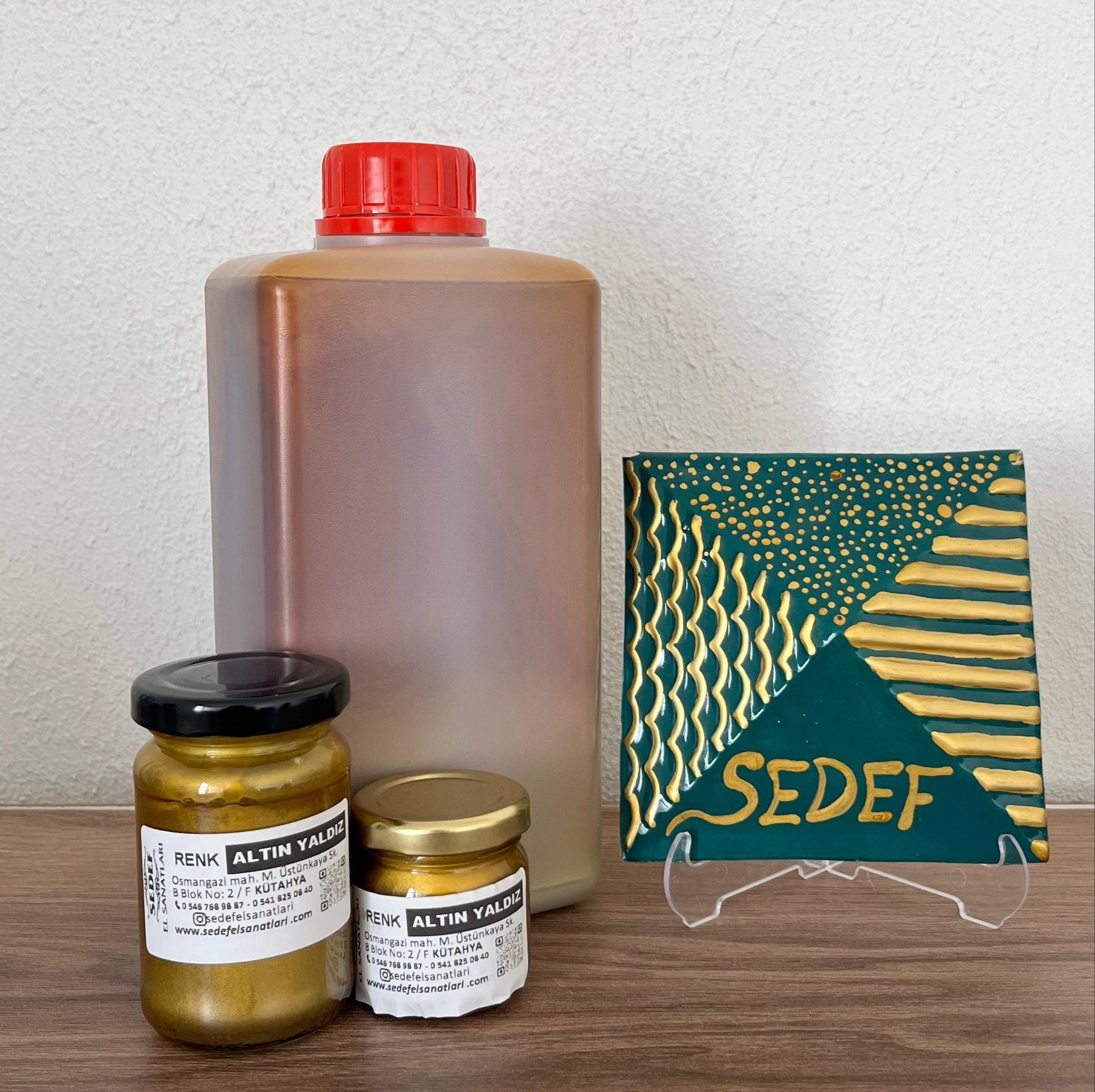  Sır Üstü Yaldız Altın Yaldız 